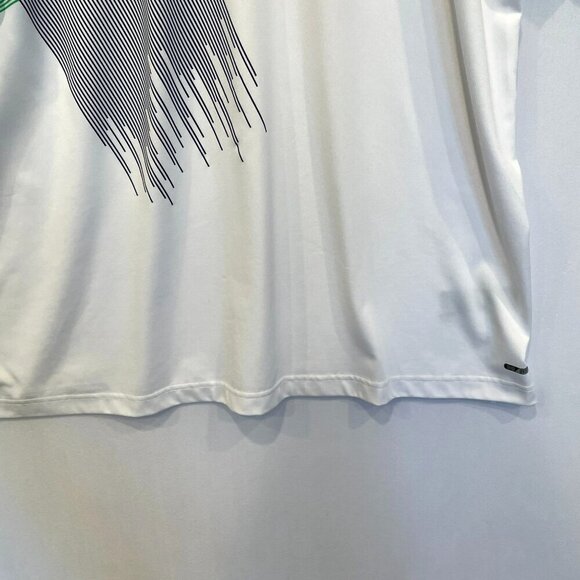 Champion Men's 3-Button White Golf Polo Shirt Size XXL Activewear Short Sleeve - Picture 6 of 16